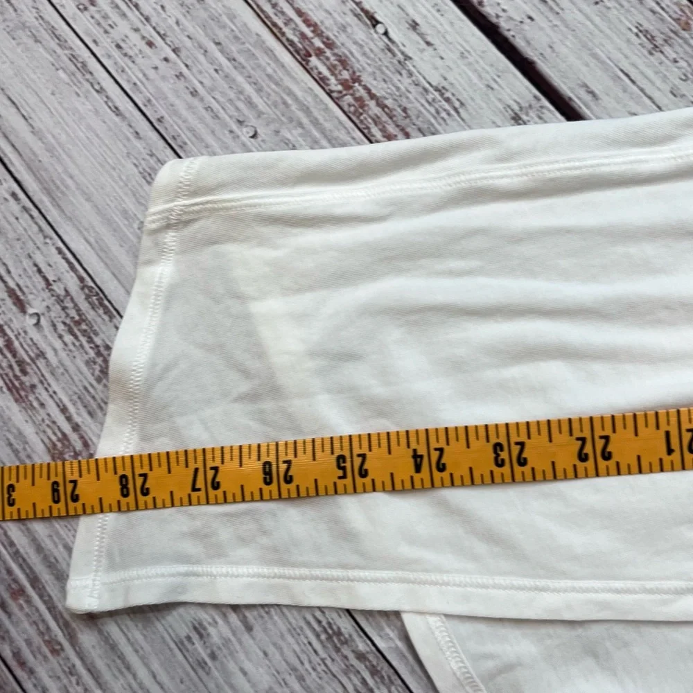 Lululemon White Tie Back Tank Top - Picture 6 of 6